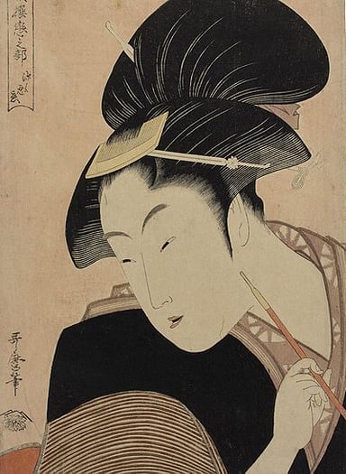 Did Utamaro achieve fame throughout Japan in his lifetime?