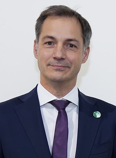 Alexander De Croo is the Prime Minister of Belgium as of when?