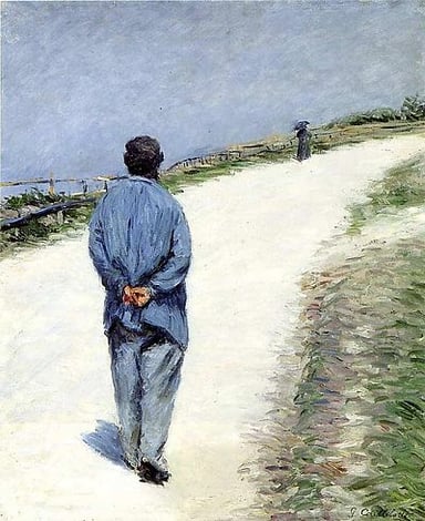 Gustave Caillebotte was part of which art group?
