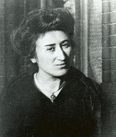 What was Rosa Luxemburg's birth name?