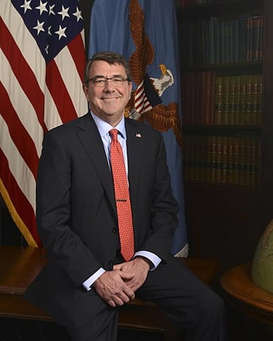 Which president appointed Ash Carter as the 25th United States Secretary of Defense?