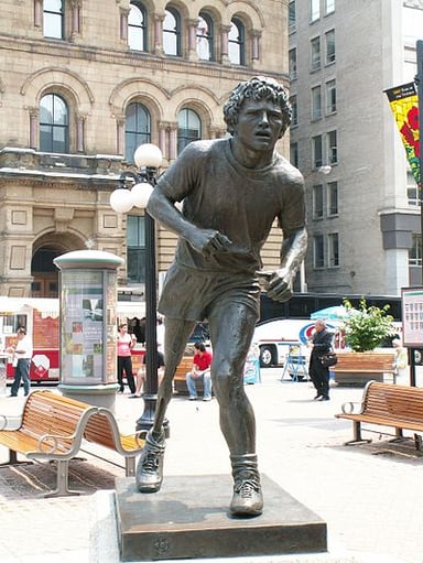 What is the name of the annual fundraising event held in Terry Fox's honor?