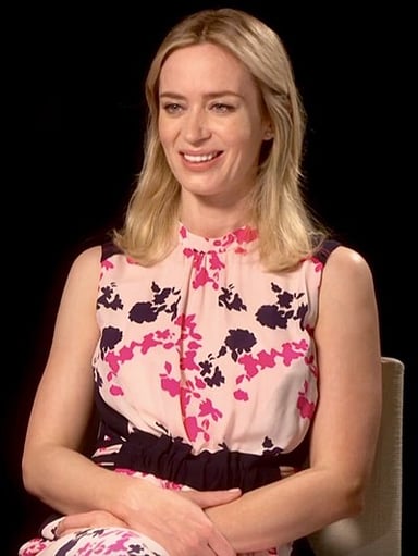Where did Emily Blunt make her television debut?