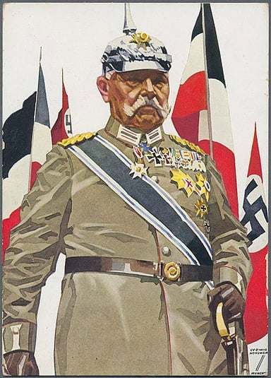 Who was Paul von Hindenburg's deputy when he became Chief of the Great General Staff?
