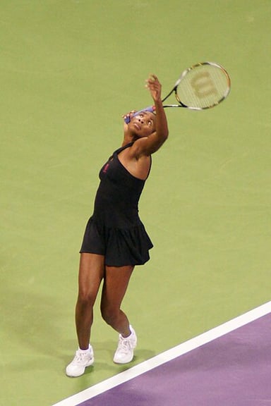 What is Venus Williams's specialty in the world of sports?