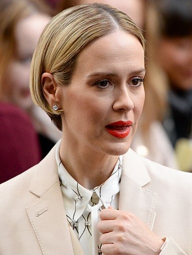 What was Sarah Paulson's first television series?