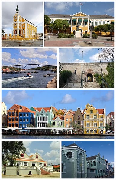 Which city in the Netherlands shares similar architectural aesthetics with Willemstad?