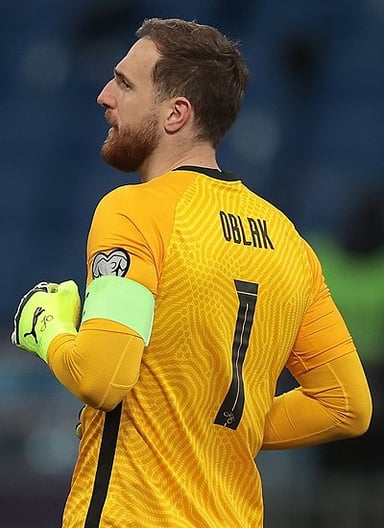 Which exact year was Oblak nominated for the Ballon d'Or award?