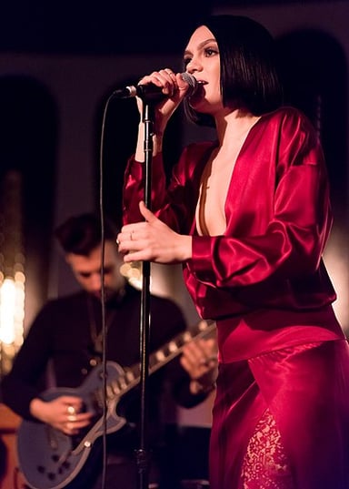 Which song made Jessie J the first British female artist to have six top-ten singles from a sole studio album?