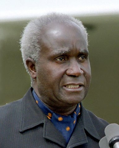 How long did Kenneth Kaunda serve as President of Zambia?