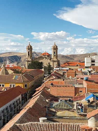 Potosí is one of the highest cities in the world at what elevation?