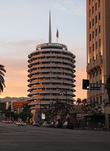 Which Capitol Records artist was known as the "Godfather of Shock Rock"?