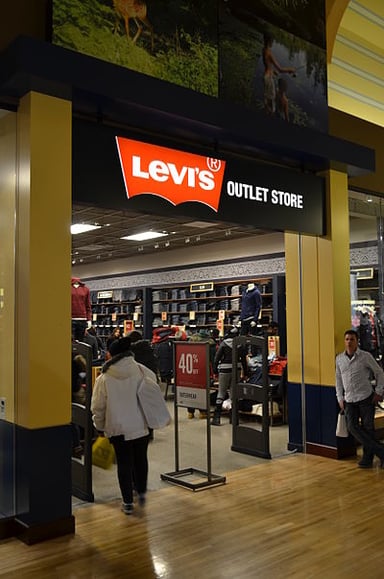 What is the model number of the original Levi's blue jeans?