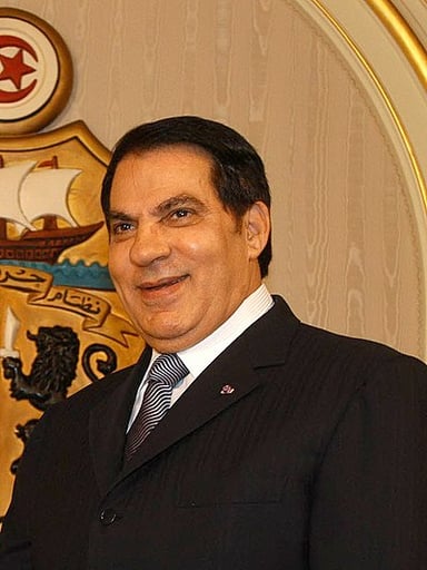 What is/was Zine El Abidine Ben Ali's military rank?