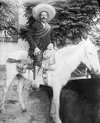 What is the first name that PANCHO VILLA was given at birth?