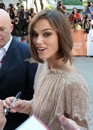 Which charity has Keira Knightley worked extensively with?