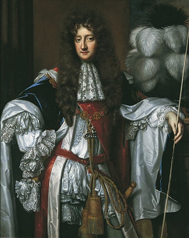 In which year did James II become the king?