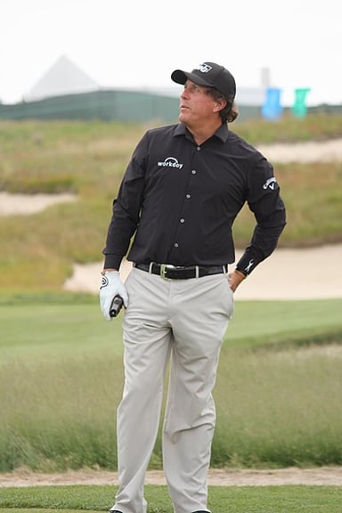 Which major championship has Phil Mickelson never won?