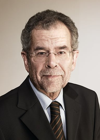 What position did Van der Bellen hold in the National Council?