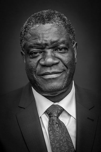 Where does Denis Mukwege specialize in treating rape victims?