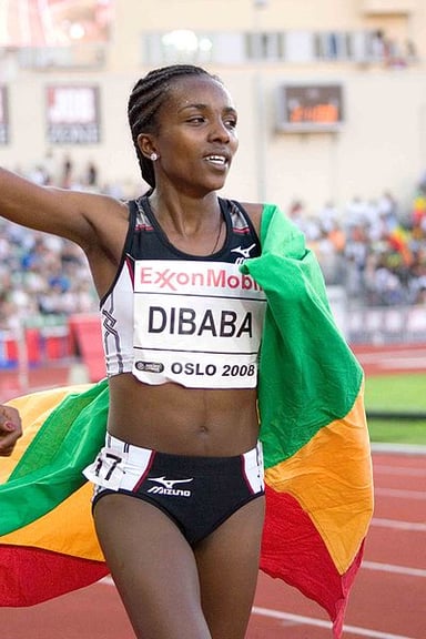 How many World Championship track gold medals does Tirunesh have?