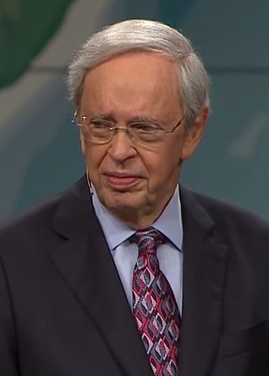 How many terms did Charles Stanley serve as president of the Southern Baptist Convention?