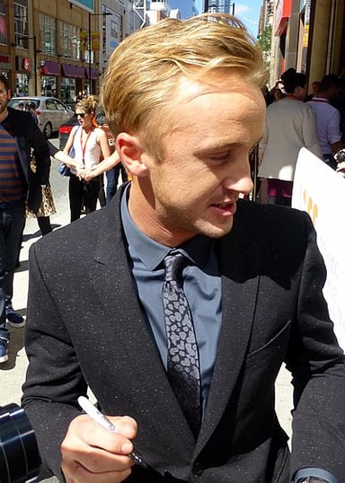 Which role did Tom Felton play in his screen debut "The Borrowers"?