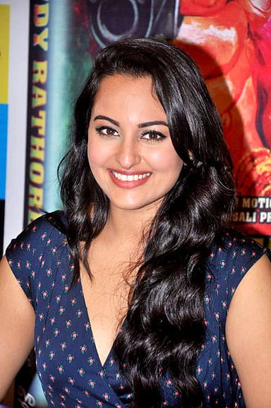 Which character trait is prominent in Sonakshi's roles in action films?