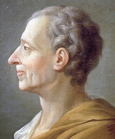 When was Montesquieu born?