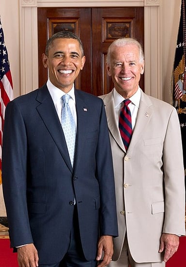 Which of the following are notable works of Joe Biden?[br](Select 2 answers)