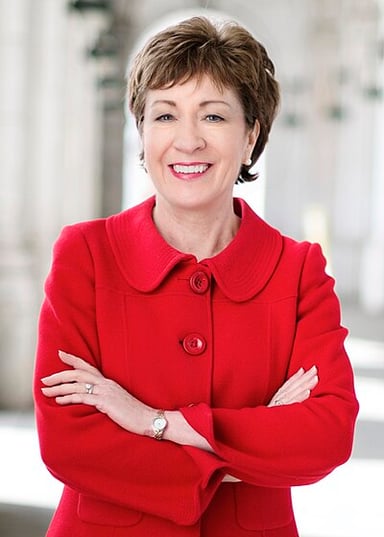 How many times has Susan Collins been reelected to the Senate as of 2020?