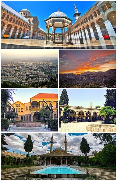 What UNESCO title does Damascus hold?