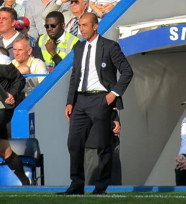How many major titles did Di Matteo win as Chelsea manager?