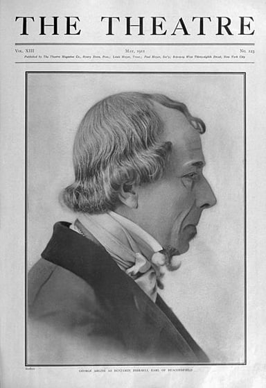 George Arliss was the first British actor to win what?