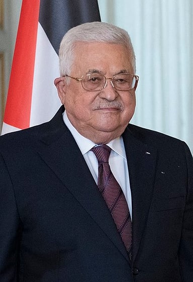 What was Mahmoud Abbas's first elected position?