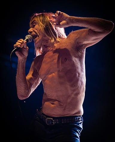 What did Iggy Pop often do during his performances?