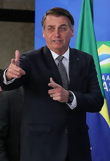 Which events has Jair Bolsonaro attended or competed in?[br](Select 2 answers)