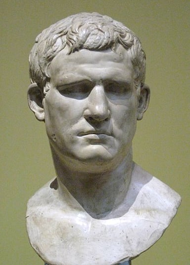 Which tribes did Agrippa fight in 38 BC?