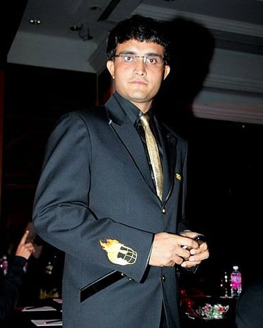 In which year was Sourav Ganguly born?