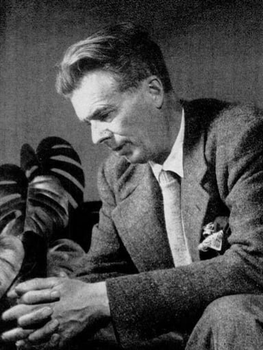 What is Aldous Huxley's most famous novel?