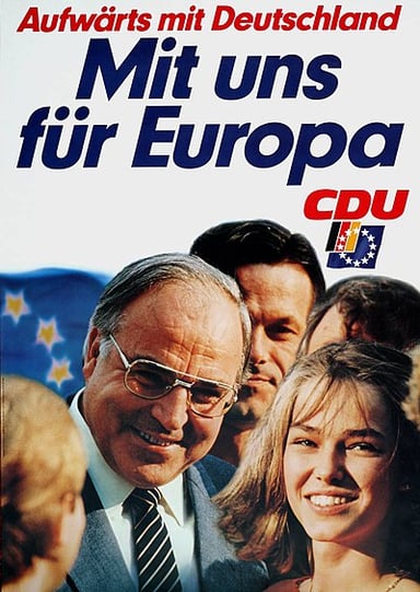 When was Helmut Kohl born?