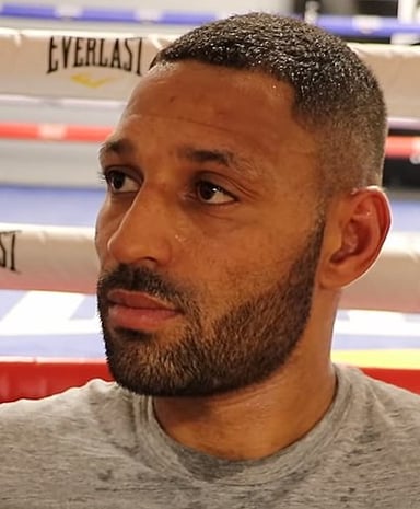 How many times did Kell Brook defend his IBF welterweight title?