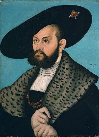 In what style did Lucas Cranach the Elder paint religious subjects?