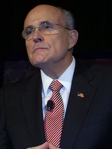 In which year did Rudy Giuliani join President Donald Trump's personal legal team?
