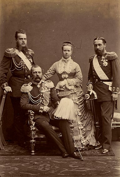 When was Grand Duchess Maria Alexandrovna of Russia born?