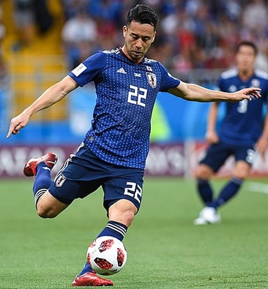 How many times has Maya Yoshida represented Japan in the Asian Cup?