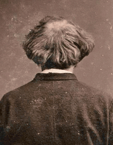 Nadar was the first person to do what with photography?