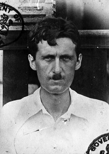 Which is the birthname of George Orwell?