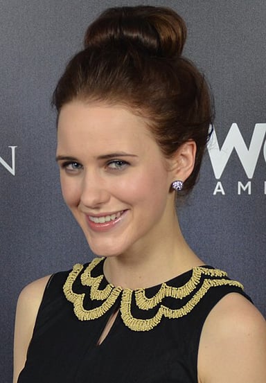 In which year did Rachel Brosnahan win her first Golden Globe Award?