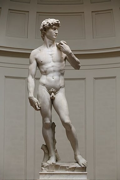 Which of the following are notable works of Michelangelo?[br](Select 2 answers)